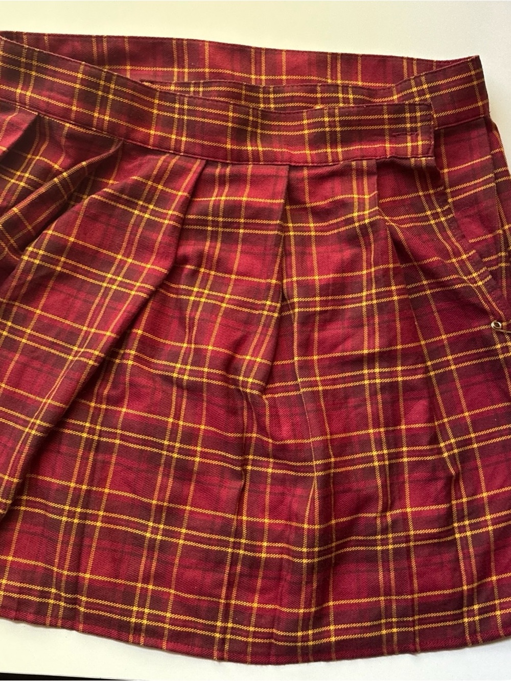 Women’s Plus Harry Potter Gryffindor House School Pleated  Skirt Size 1x